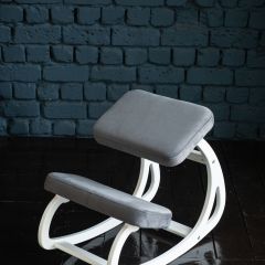 Балансирующий коленный стул Конёк Горбунёк (Белый) в Надыме - nadym.mebel24.online | фото 3