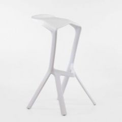 Барный стул Barneo N-227 Miura белый в Надыме - nadym.mebel24.online | фото 3