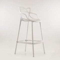 Барный стул Barneo N-235 Masters, белый, design Phillip Stark в Надыме - nadym.mebel24.online | фото 5