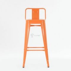 Барный стул Barneo N-242 Tolix Style 2003 Оранжевый в Надыме - nadym.mebel24.online | фото 2