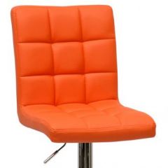 Барный стул Barneo N-48 Kruger оранжевый в Надыме - nadym.mebel24.online | фото 3
