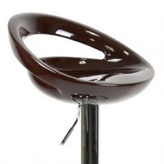 Барный стул Barneo N-6 Disco темно-коричневый глянец в Надыме - nadym.mebel24.online | фото 4