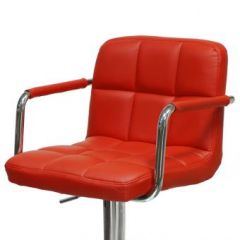 Барный стул Barneo N-69 Kruger Arm Красный в Надыме - nadym.mebel24.online | фото 2
