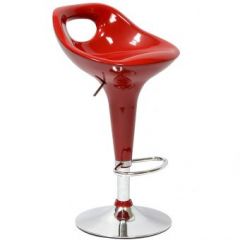 Барный стул Barneo N-7 Malibu красный глянец в Надыме - nadym.mebel24.online | фото 1