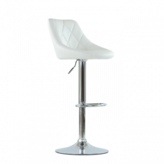 Барный стул Barneo N-83 Comfort (Комфорт) белый в Надыме - nadym.mebel24.online | фото