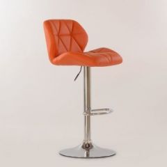 Барный стул Barneo N-85 Diamond оранжевый в Надыме - nadym.mebel24.online | фото 2