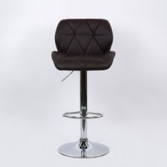 Барный стул Barneo N-85 Diamond темно-коричневый в Надыме - nadym.mebel24.online | фото 4