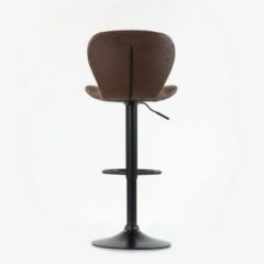 Барный стул Barneo N-86 Time / Black / VPU Brown Vintage коричневый винтаж PK970-18 в Надыме - nadym.mebel24.online | фото 2