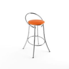 Барный стул Фуриант оранжевый-843 в Надыме - nadym.mebel24.online | фото