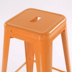 Барный табурет Barneo N-241 Tolix Style (RAL2003 оранжевый) в Надыме - nadym.mebel24.online | фото 3
