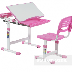 Комплект парта + стул трансформеры Cantare Pink в Надыме - nadym.mebel24.online | фото