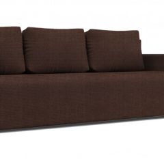 Диван Алиса 4 Shaggy CHOCOLATE - Teos Dark Brown в Надыме - nadym.mebel24.online | фото