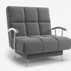 ФИНКА-2 Кресло с подлокотниками хром ПОНИ 12 в Надыме - nadym.mebel24.online | фото 1