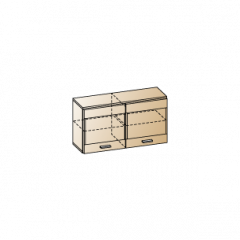 Гостиная Камелия Композиция 5 (Гикори Джексон темный) в Надыме - nadym.mebel24.online | фото 7