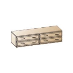 Гостиная Карина Композиция 10 (Снежный ясень) в Надыме - nadym.mebel24.online | фото 5