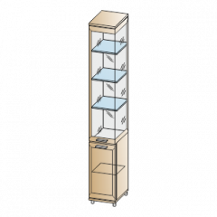 Гостиная Мелисса Композиция 11 (Гикори Джексон светлый) в Надыме - nadym.mebel24.online | фото 3