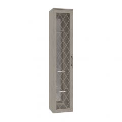 Гостиная София СП-5 Пенал-витрина МДФ Дуб крафт белый в Надыме - nadym.mebel24.online | фото