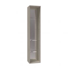 Гостиная София СП-5 Пенал-витрина МДФ Дуб крафт белый в Надыме - nadym.mebel24.online | фото 2