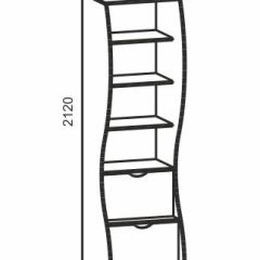 Киви №11 Пенал с 2мя ящ., (ЛДСП молочный дуб/лайм) в Надыме - nadym.mebel24.online | фото 2