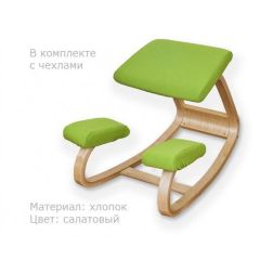 Коленный стул Smartstool Balance + Чехлы в Надыме - nadym.mebel24.online | фото 4