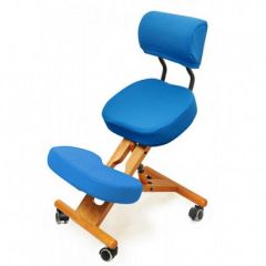 Коленный стул со спинкой Smartstool KW02В + Чехлы в Надыме - nadym.mebel24.online | фото 2