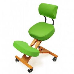 Коленный стул со спинкой Smartstool KW02В + Чехлы в Надыме - nadym.mebel24.online | фото 6