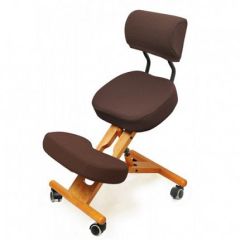 Коленный стул со спинкой Smartstool KW02В + Чехлы в Надыме - nadym.mebel24.online | фото 7