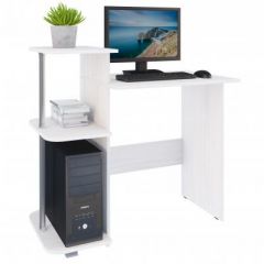 Компьютерный стол №3 (Анкор белый) в Надыме - nadym.mebel24.online | фото