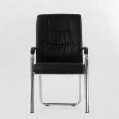 Кресло Barneo K-15 для посетителей и переговорных (черный) в Надыме - nadym.mebel24.online | фото 2