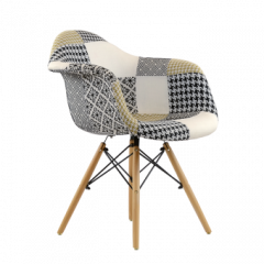 Кресло Barneo N-14 Patchwork трехцветный в Надыме - nadym.mebel24.online | фото