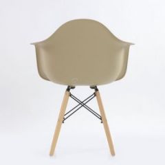 Кресло Barneo N-14 WoodMold капучино (темно-бежевый) в Надыме - nadym.mebel24.online | фото 3