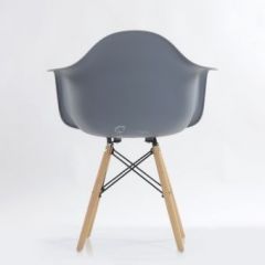 Кресло Barneo N-14 WoodMold серый в Надыме - nadym.mebel24.online | фото 3