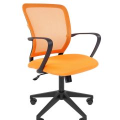 Кресло для оператора CHAIRMAN 698 (ткань/сетка TW - оранжевый) в Надыме - nadym.mebel24.online | фото 1