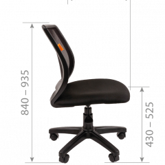 Кресло для оператора CHAIRMAN 699 Б/Л (ткань стандарт/сетка TW-01) в Надыме - nadym.mebel24.online | фото 7