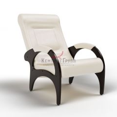 Кресло для отдыха Римини 19-К-КР (экокожа/венге) КРЕМ в Надыме - nadym.mebel24.online | фото