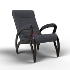 Кресло для отдыха Зельден 20-Т-ГР (тканьвенге) ГРАФИТ в Надыме - nadym.mebel24.online | фото