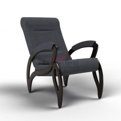 Кресло для отдыха Зельден 20-Т-ГР (тканьвенге) ГРАФИТ в Надыме - nadym.mebel24.online | фото 1