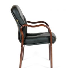 Кресло для посетителей CHAIRMAN 658 (натуральная кожа) в Надыме - nadym.mebel24.online | фото 2