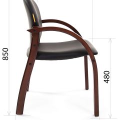 Кресло для посетителей CHAIRMAN 659 Terra (экокожа) в Надыме - nadym.mebel24.online | фото 1