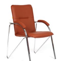 Кресло для посетителей CHAIRMAN 850 (экокожа TERRA 111) в Надыме - nadym.mebel24.online | фото