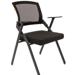Кресло для посетителей CHAIRMAN NEXX (ткань стандарт черный/сетка DW-01) в Надыме - nadym.mebel24.online | фото