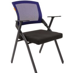 Кресло для посетителей CHAIRMAN NEXX (ткань стандарт черный/сетка DW-61) в Надыме - nadym.mebel24.online | фото