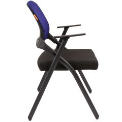 Кресло для посетителей CHAIRMAN NEXX (ткань стандарт черный/сетка DW-61) в Надыме - nadym.mebel24.online | фото 3