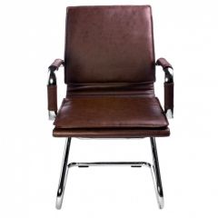 Кресло для посетителя Бюрократ CH-993-Low-V/Brown коричневый в Надыме - nadym.mebel24.online | фото 4