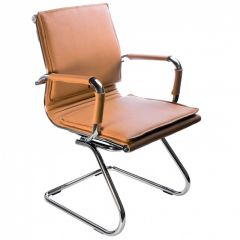 Кресло для посетителя Бюрократ CH-993-Low-V/Camel светло-коричневый в Надыме - nadym.mebel24.online | фото 1