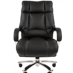 Кресло для руководителя CHAIRMAN  405 (ЭКО) Черное в Надыме - nadym.mebel24.online | фото