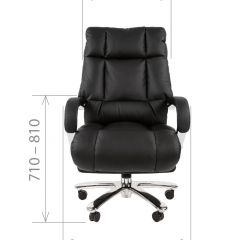 Кресло для руководителя CHAIRMAN  405 (ЭКО) Черное в Надыме - nadym.mebel24.online | фото 4