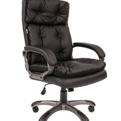 Кресло для руководителя  CHAIRMAN 442 (экокожа черная) в Надыме - nadym.mebel24.online | фото 2