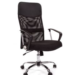 Кресло для руководителя CHAIRMAN 610 N (15-21 черный/сетка черный) в Надыме - nadym.mebel24.online | фото