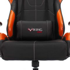 Кресло игровое Бюрократ VIKING 5 AERO ORANGE черный/оранжевый в Надыме - nadym.mebel24.online | фото 7